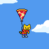 Pizza Nyan Balloon